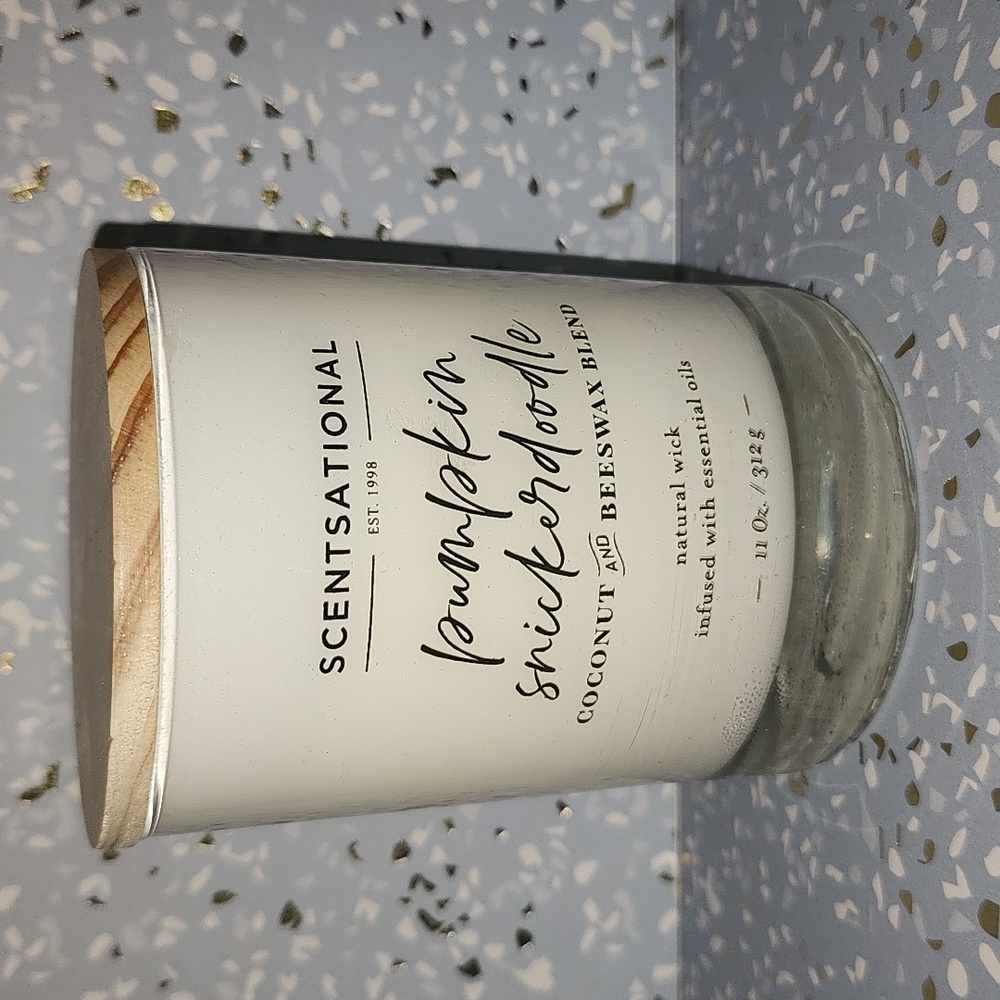 Brand New Scentsational Pumpkin Snickerdoodle  candle